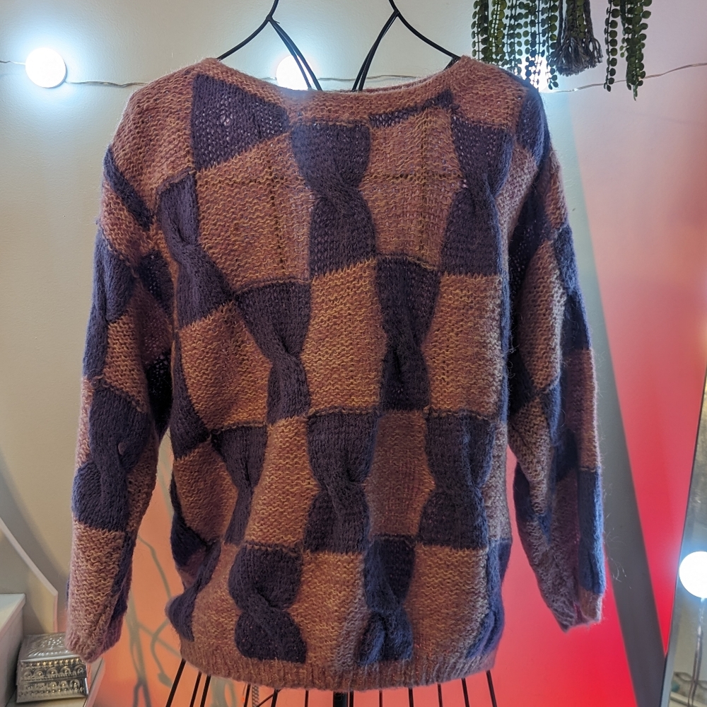 Genuine, hand knit sweater
